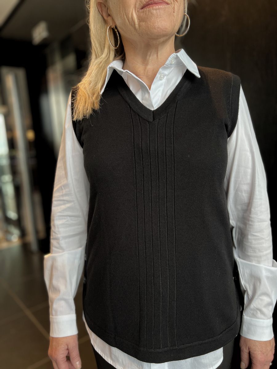 Helga vest svart
