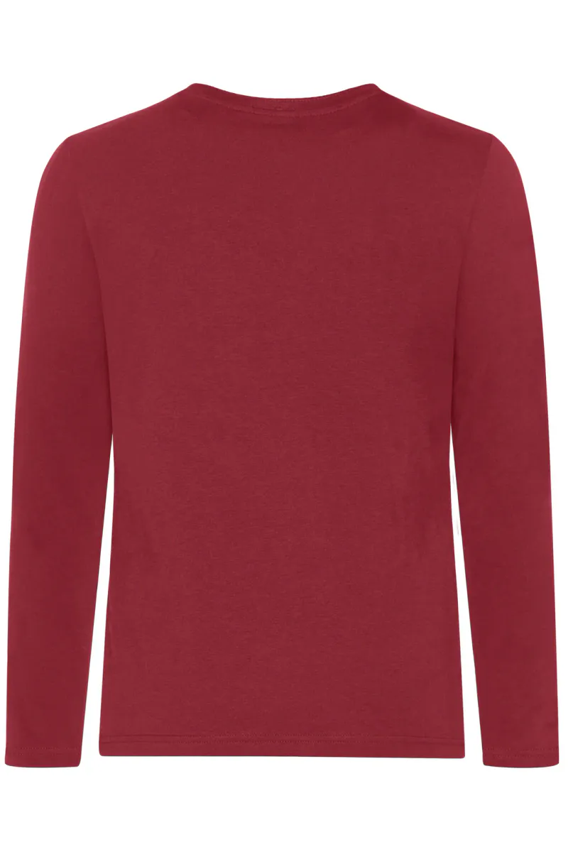 Bjørg basic topp vinrød