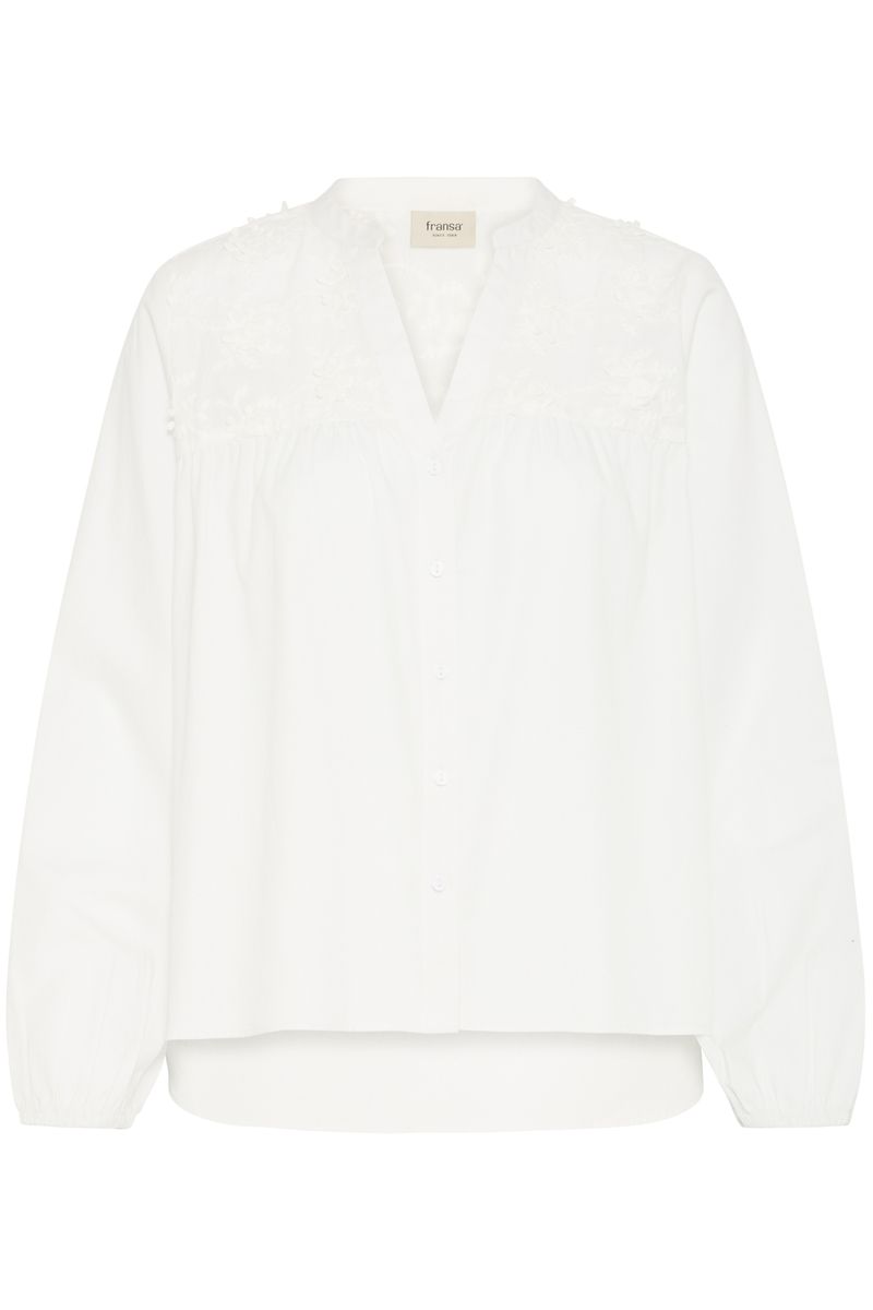 Irene skjortebluse hvit