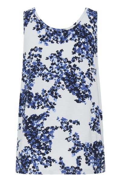 Hovedbilde Itene singlet blå blomst