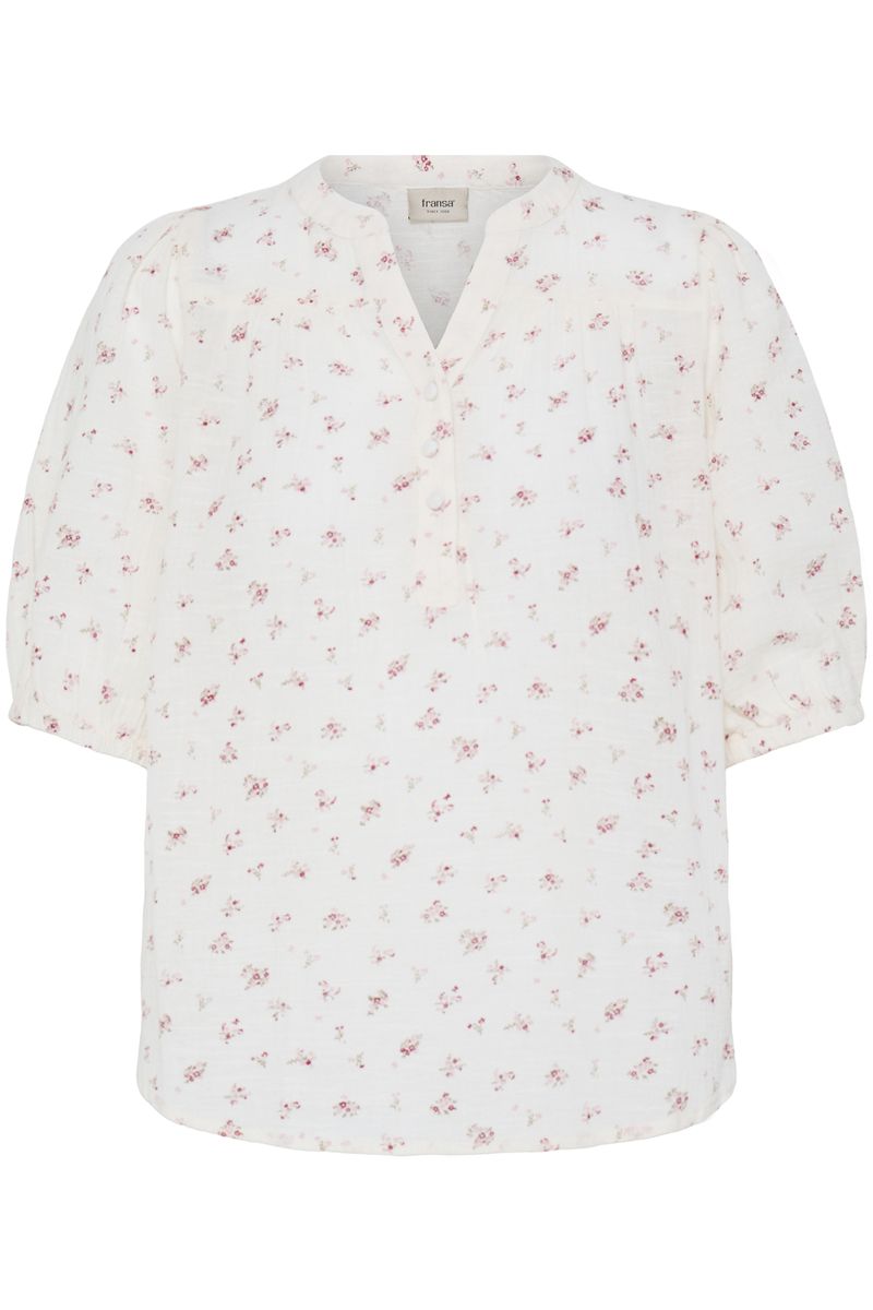 Irene bluse bringebærblomst
