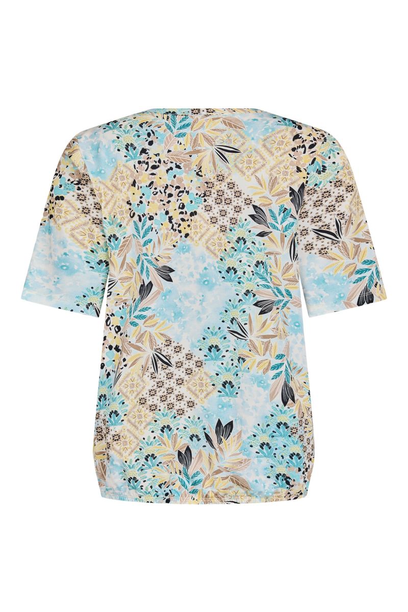 Andrea t-shirt sommerblomst