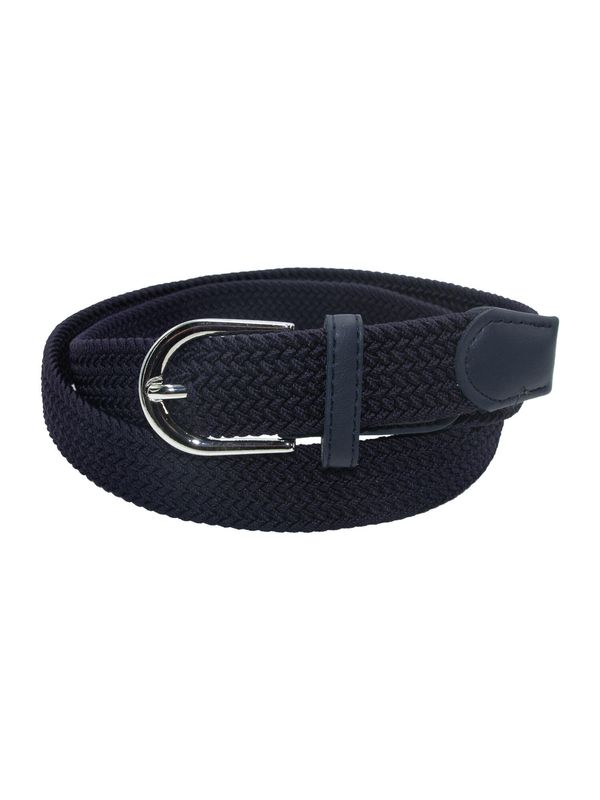 Strikkbelte navy 85 cm
