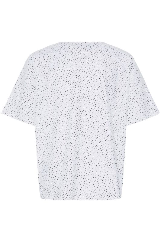 Irene t-shirt blå prikker
