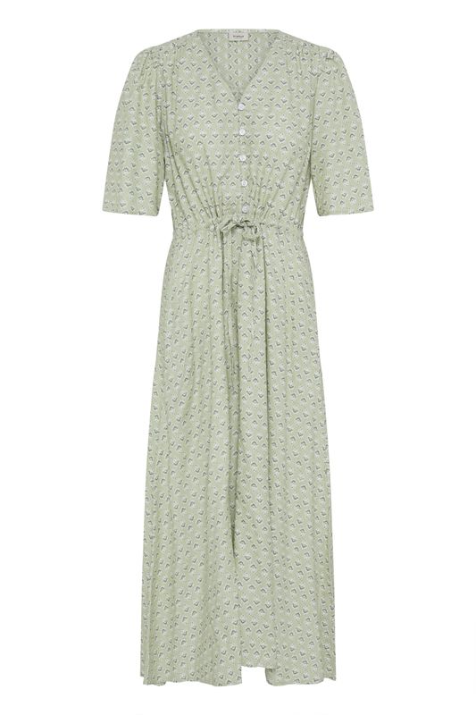 Irene kjole ditsy green