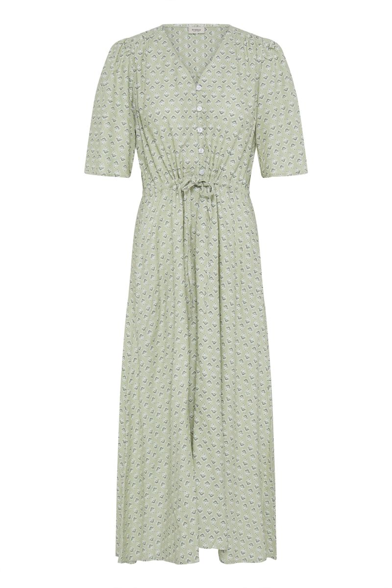 Irene kjole ditsy green