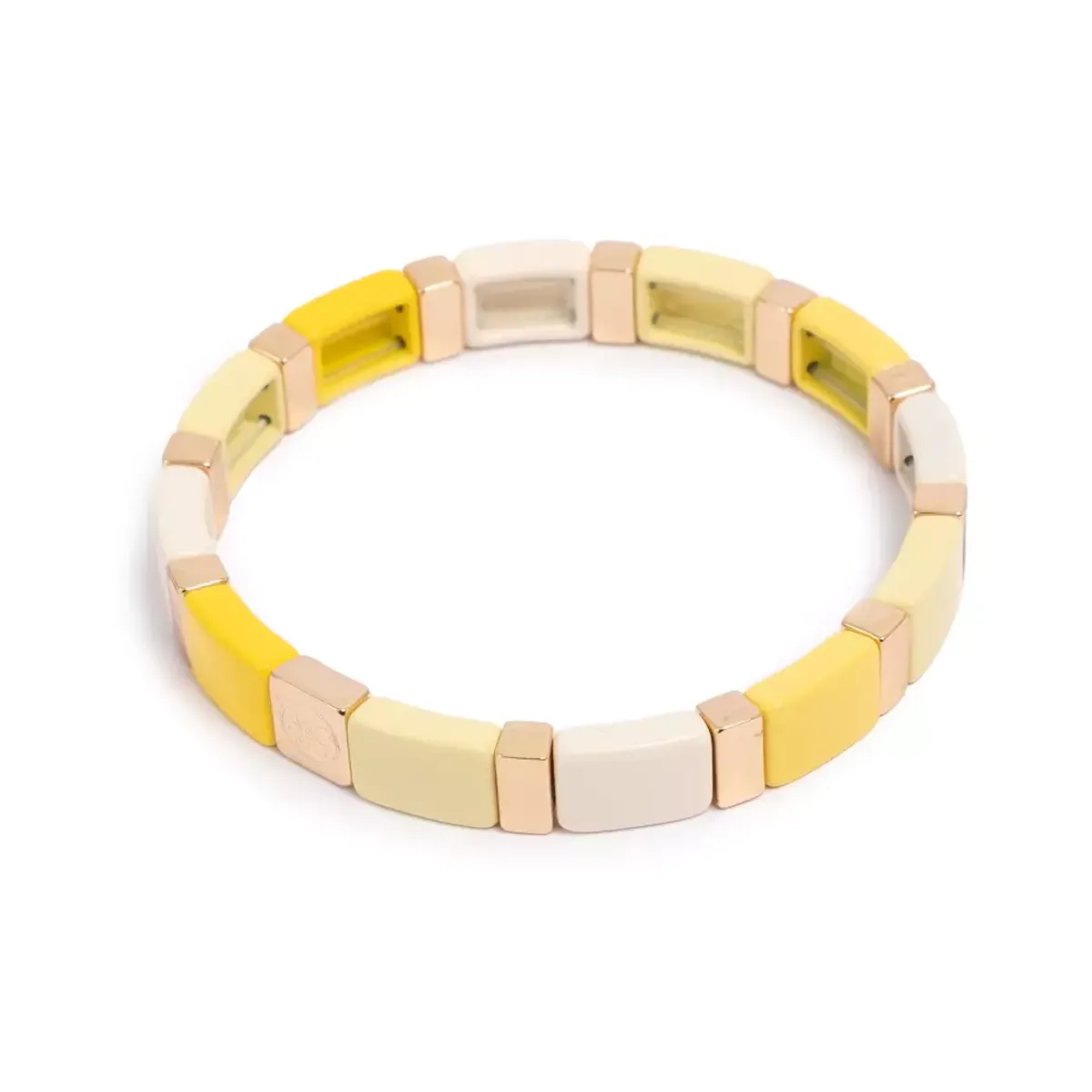 Emaljer armbånd yellow mix