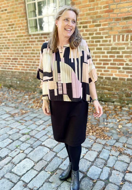 Synne kjole til fest - pink blush