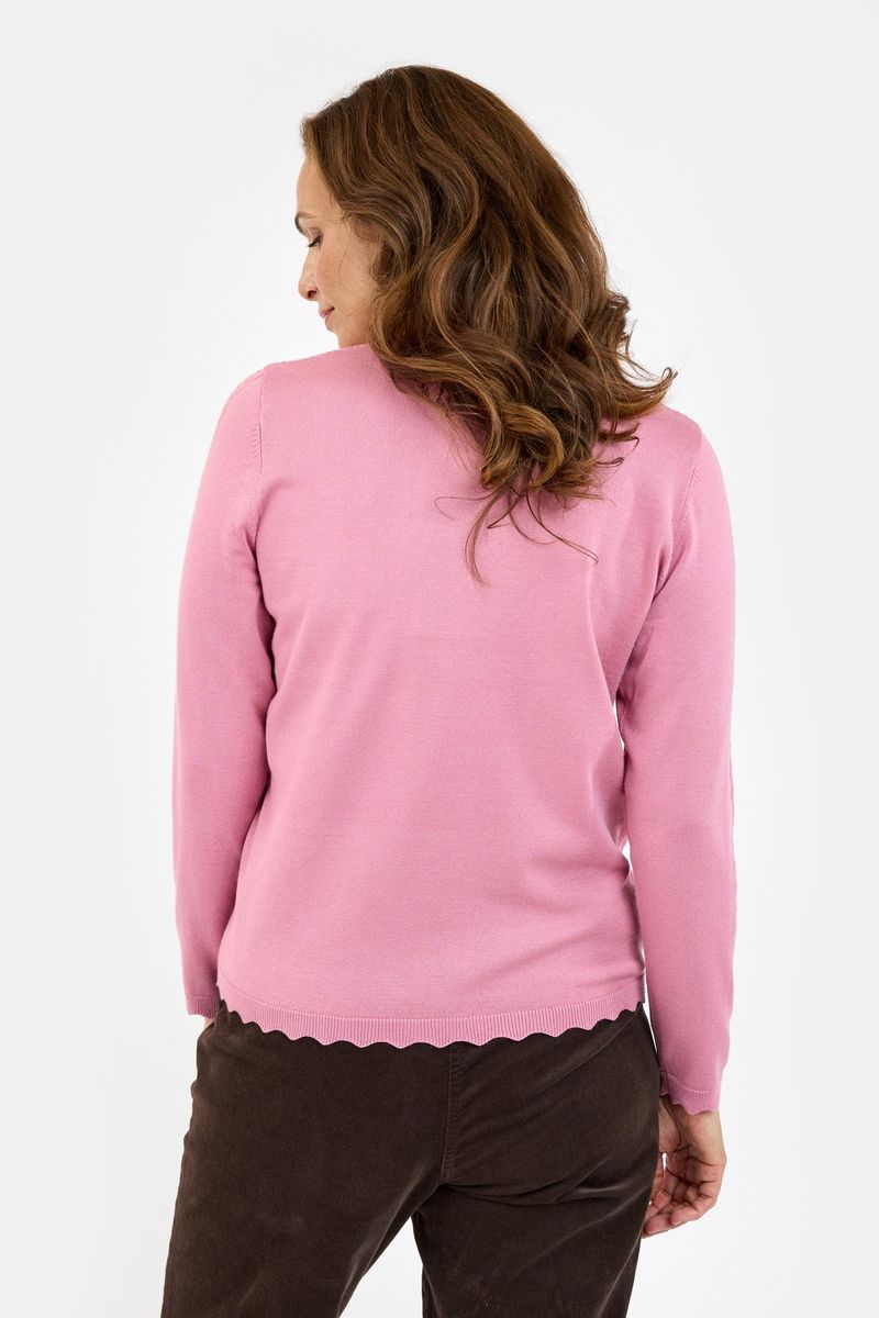 Helga genser dried rose