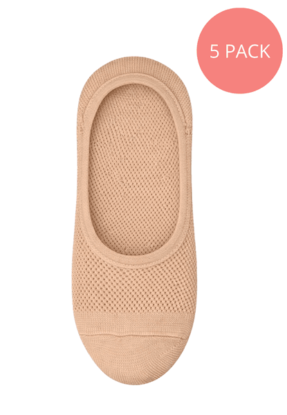 Hovedbilde Ventilerende steps-sokker hudfarget