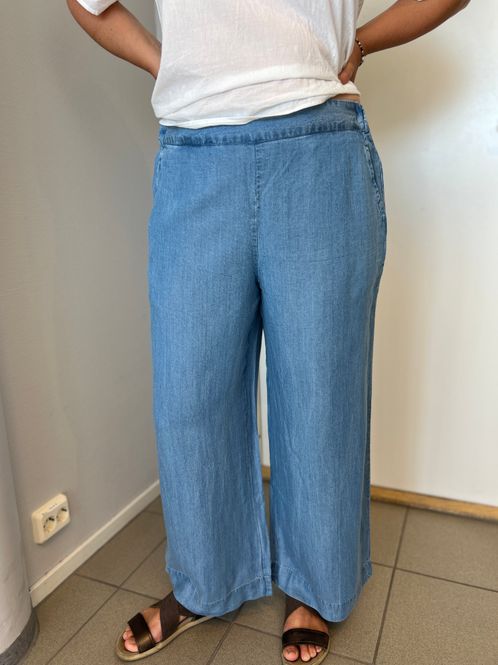 Hovedbilde Evelyn culotte lys denim