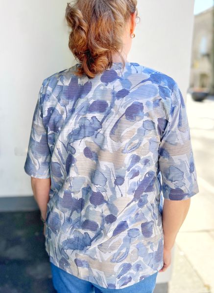 Hovedbilde Tonje t-shirt middelalder-blå