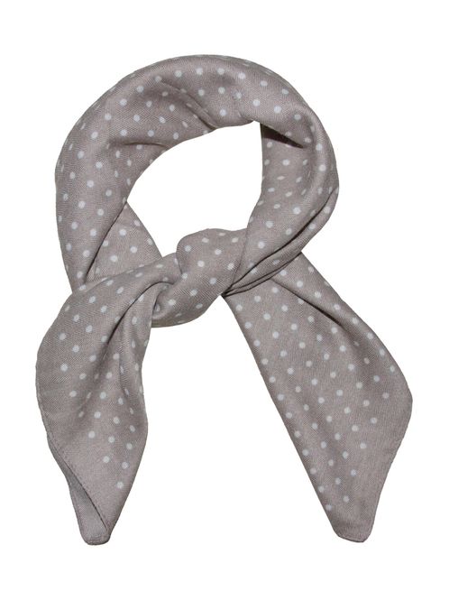 Hovedbilde Skjerf m/prikker beige