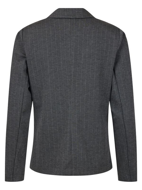 Gry blazer stripet grå
