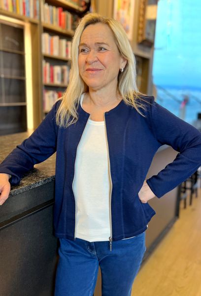 Hovedbilde Andrea cardigan royalblue