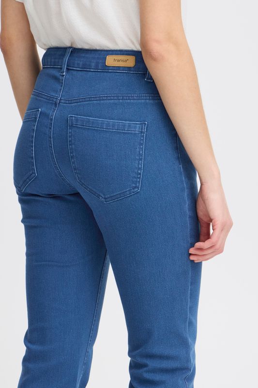 Elli capribukser denim