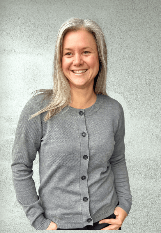 Stine cardigan gråmelert
