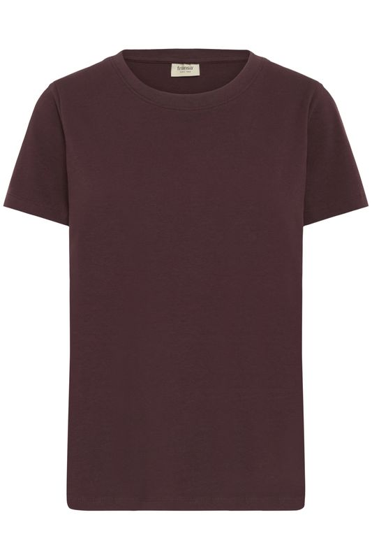 Fransa perfekt t-shirt mahogni 