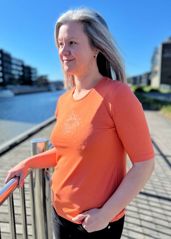 Agnes t-shirt orange