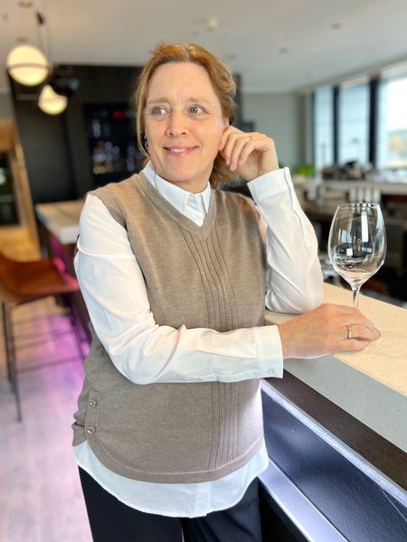 Hovedbilde Helga vest burro melange