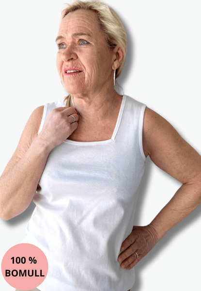 Hovedbilde Inger singlet hvit