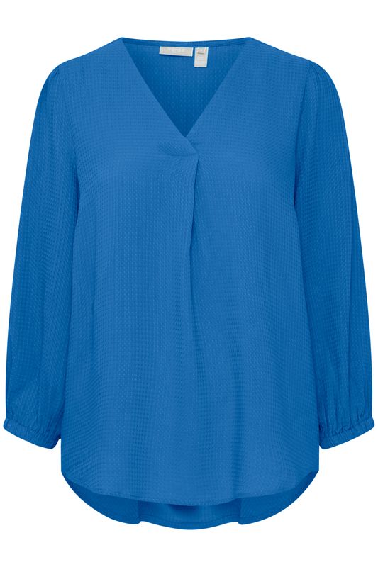 Marita bluse kornblå