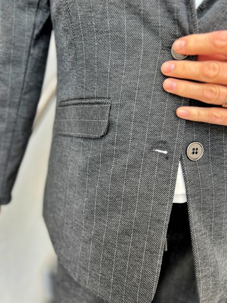Hovedbilde Gry blazer stripet grå