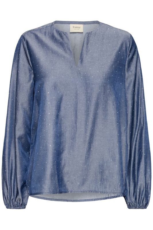 Line blusetopp sparkle blue