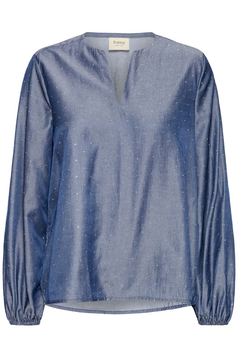 Line blusetopp sparkle blue