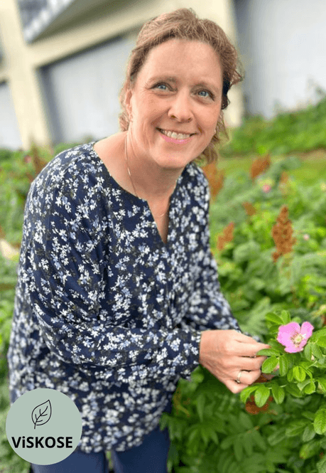 Hovedbilde Marion bluse blå engblomst