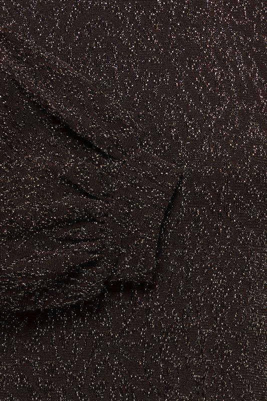 Katti festkjole brun glitter