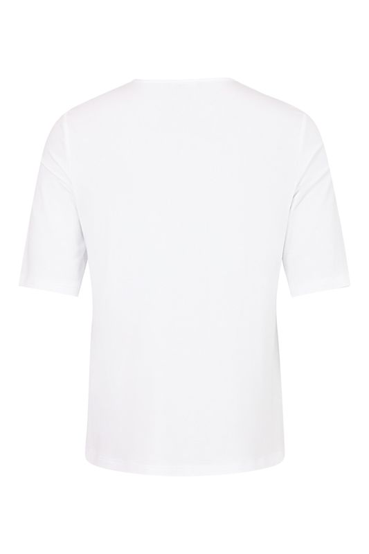 Sølvi penbluse hvit