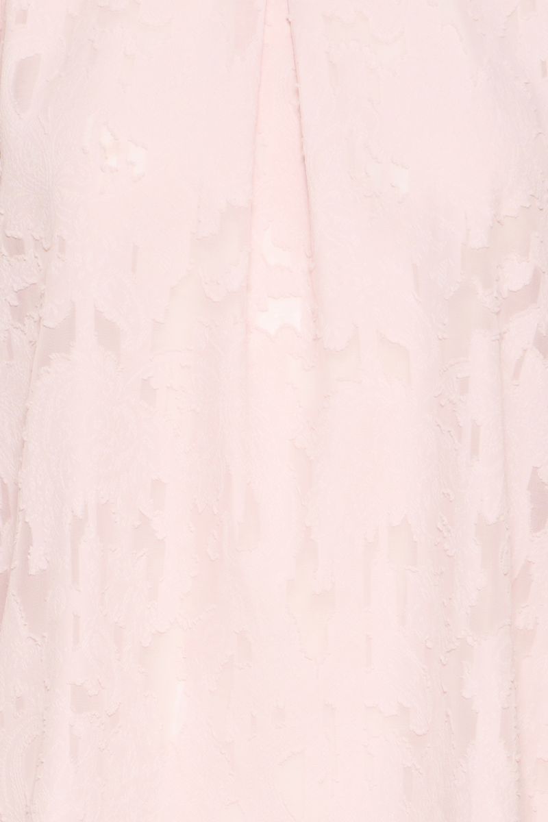 Line bluse rosa struktur