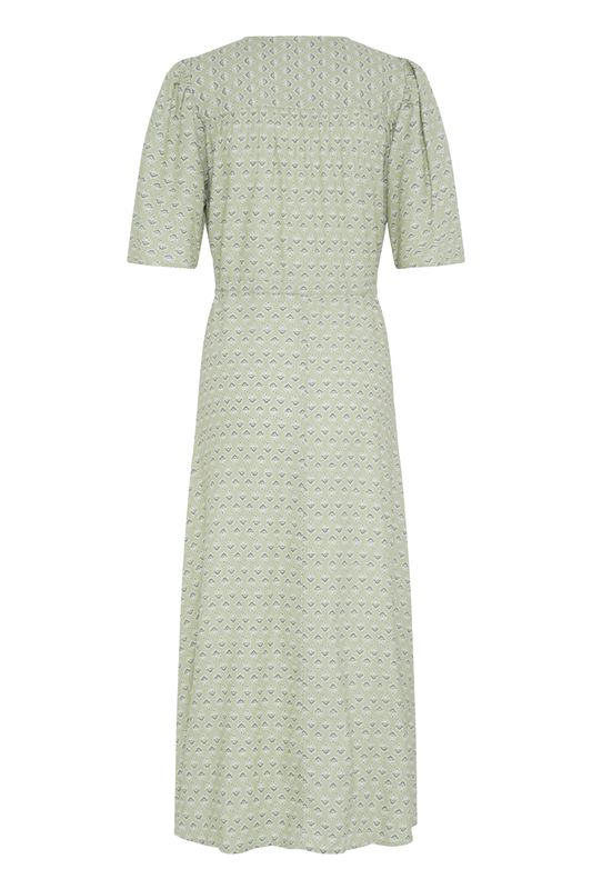 Irene kjole ditsy green