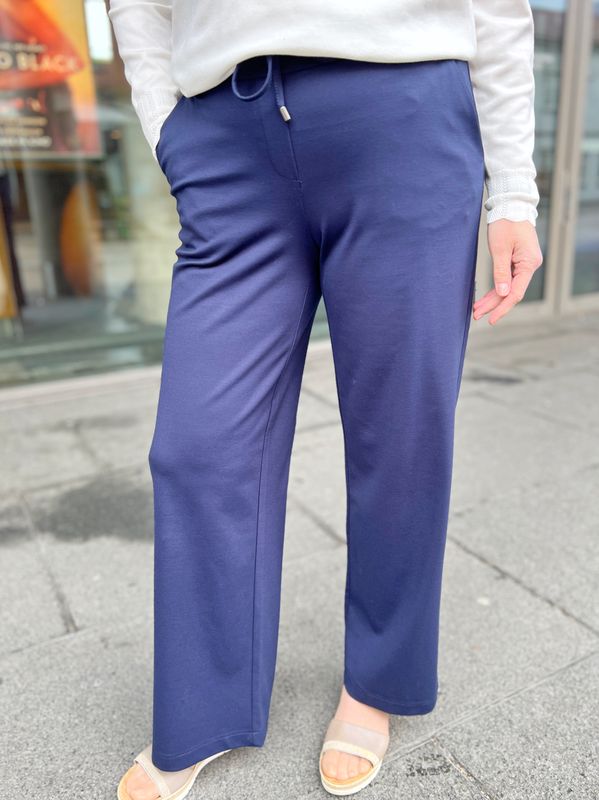 Brandtex favoritt bukse blå ekstra beinvidde 80 cm