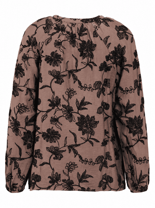 Hovedbilde Vivian bluse Kaffebrun