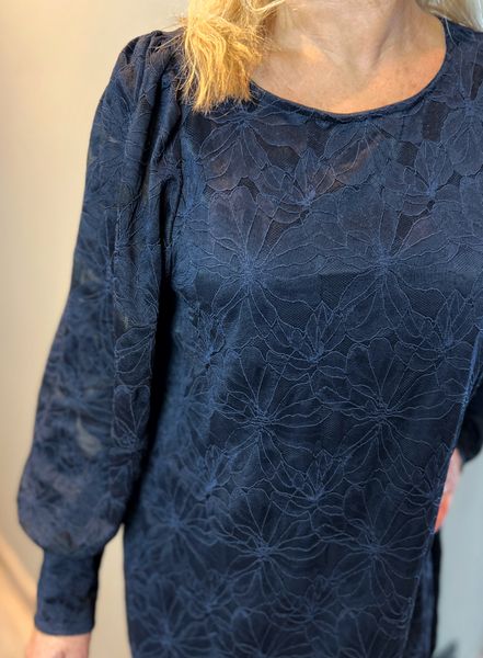 Hovedbilde Line blondekjole midnattblå