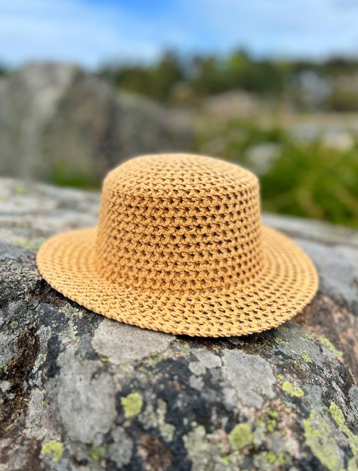 Hovedbilde Lett stråhatt sand