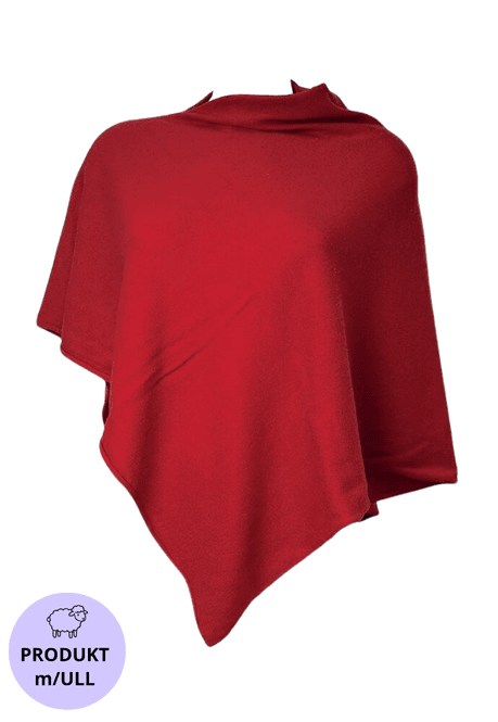 Hovedbilde Rød poncho 