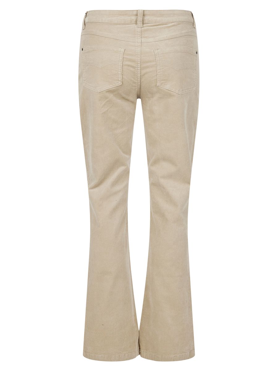 Tonje cordbukse bootcut sand