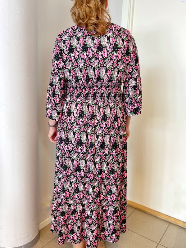 Anette kjole blomster eng