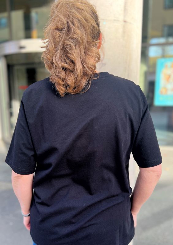 Fransa perfekt t-shirt 🌟​ svart